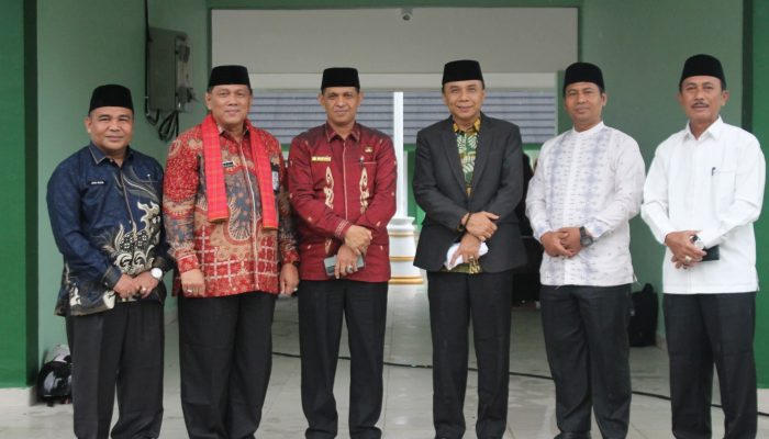 Tinjau Gedung Baru, Kakanwil Sambangi MTsN 7 Tanah Datar