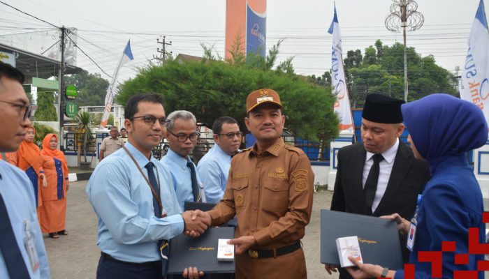 Wali Kota Mahyaruddin Salim Jadi Inspektur Upacara Peringatan HUT ke-64 Bank Sumut