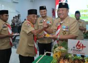 Bupati Asahan Dikukuhkan Sebagai Kamabicab Pramuka