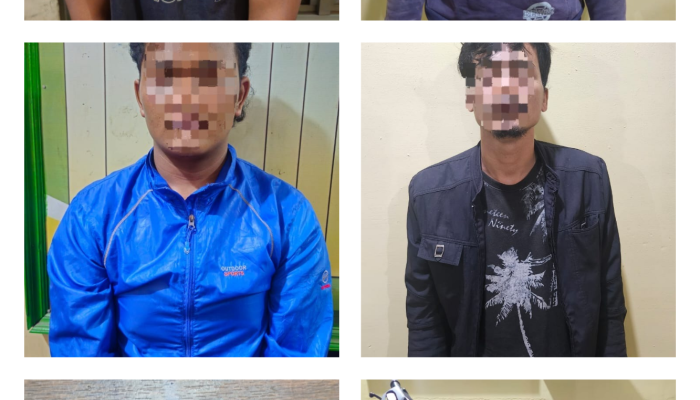 Polsek Dolok Masihul Tangkap Empat Pelaku Begal