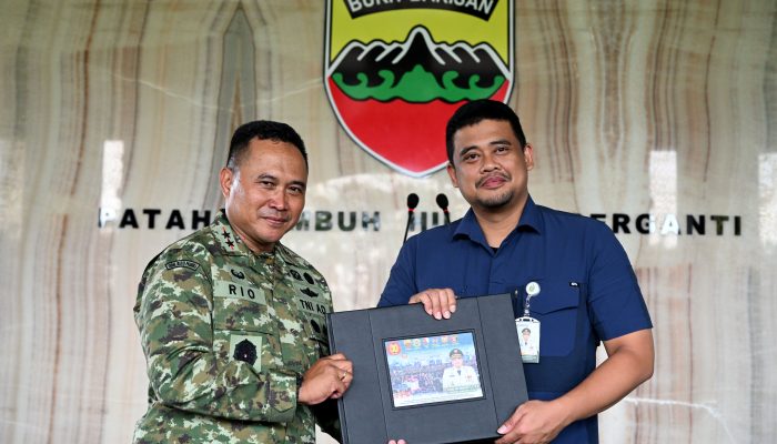 Gubernur Sumut Dukung Pengembangan Markas Kodam I/BB