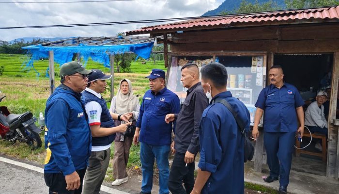 NasDem DPR RI Bantu Korban Banjir dan Galodo Malalo