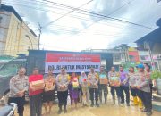 Polres Sibolga Salurkan Bantuan Sosial Kapolri untuk Korban Longsor