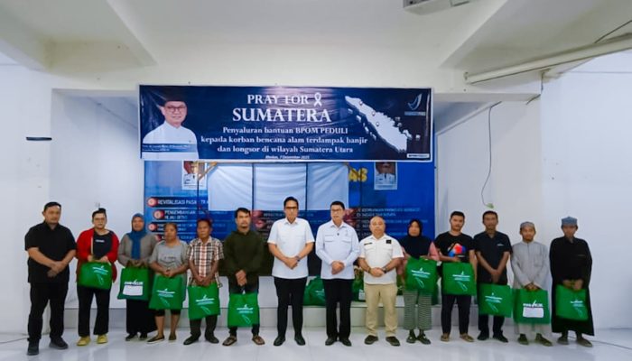 Rico Waas Apresiasi Bantuan BPOM untuk Korban Banjir di Medan