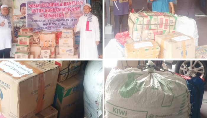 Cinta Tanpa Batas dari Tebing Tinggi: MTPI Hadir Menghapus Air Mata Korban Bencana Aceh dan Tapsel