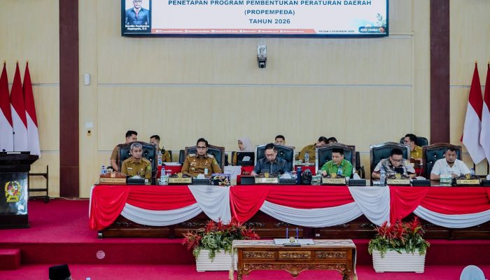 DPRD Medan dan Pemko Tandatangani Kesepakatan Bersama Propemperda 2026