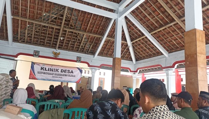 Klinik Desa oleh Inspektorat Kabupaten Blitar di Desa Sumber