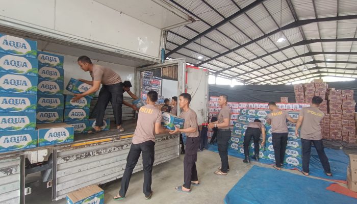 Polda Sumut Terima Bantuan Kemanusiaan dari Polda Kep. Bangka Belitung dan Bhayangkari