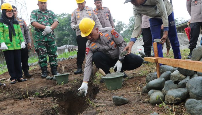 Groundbreaking SPPG Keenam di Kotarih, Kapolres Sergai Fokuskan Gizi dan Ekonomi Lokal