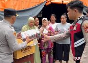 Polres Simalungun Salurkan 1.740 Paket Makanan ke Korban Bencana Tapteng dan Sibolga