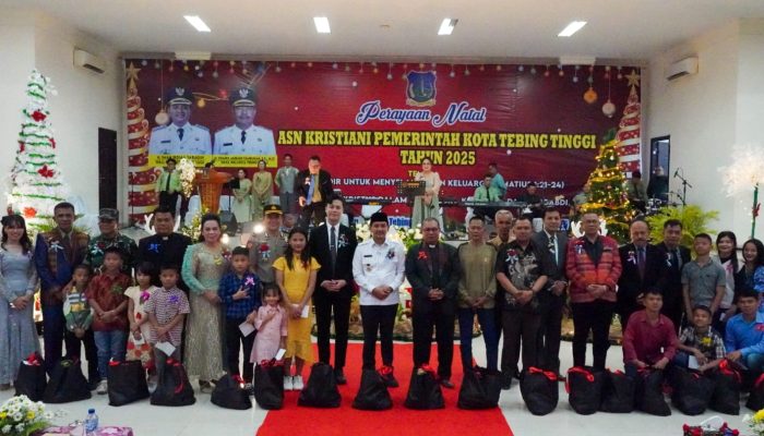 Wali Kota Tebing Tinggi: ASN Harus Jadi Pelopor Harmonisasi, Bukan Sekadar Seremoni Natal