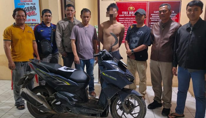Begal Gagal, Satu Pelaku Diciduk Polsek Pantai Cermin