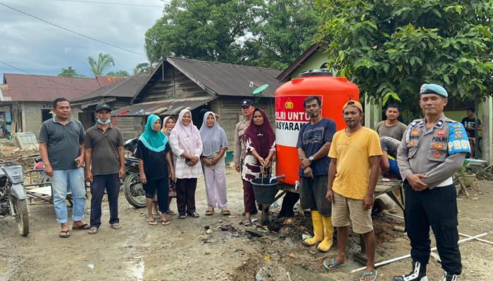 Kapolda Sumut Bangun Sumur Bor untuk Warga Sorkam Pascabanjir