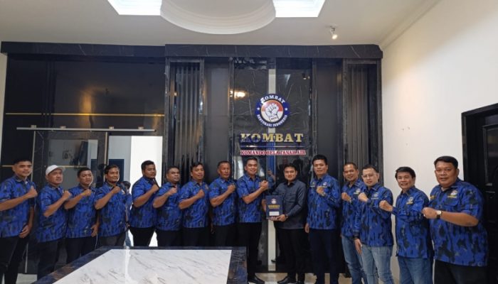 Romario Simangunsong Terima Mandat Ketua DPD KOMBAT Restorasi Labuhanbatu