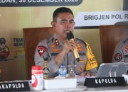 Empati Bencana, Polda Sumut Gelar Rilis Akhir Tahun Secara Sederhana
