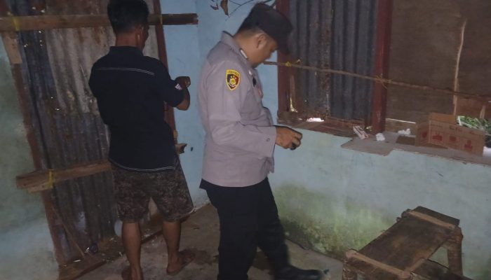 Polsek Bilah Hulu Grebek Sarang Narkoba di Dusun Mualmas