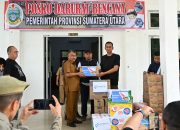Posko Darurat Bencana Sumut Terima Bantuan Logistik dan Layanan Internet dari Komdigi