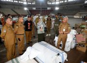 Wagub Sumut Pantau Gudang Logistik Bantuan Bencana