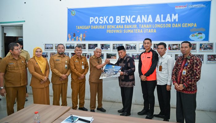 Wagub Sumut Terima Bantuan dari Jambi, Solidaritas Datang Saat Sumut Masih Berkabung
