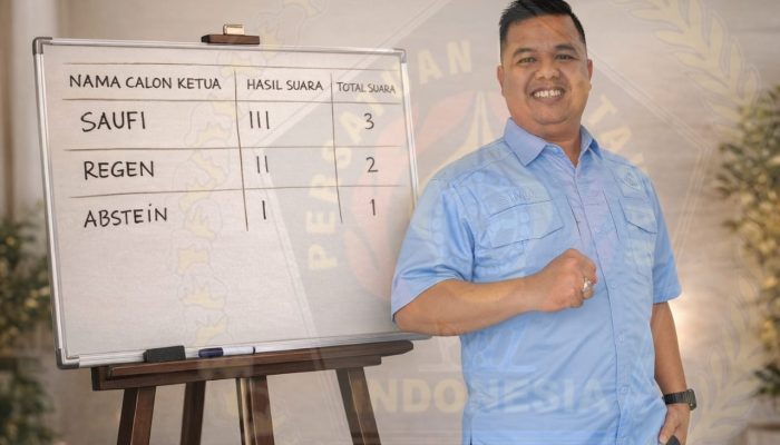 Saufi Simangunsong Menang Tipis dalam Konferensi VII PWI Tanjungbalai