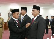 Wali Kota Mahyaruddin Salim Lantik 13 Pejabat Administrator dan 11 Pejabat Pengawas Pemko Tanjungbalai