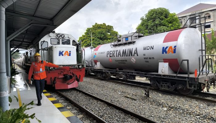 Topang Stabilitas Ekonomi, KAI Sumut Distribusikan 683.957 Ton Komoditas Unggulan Selama 2025