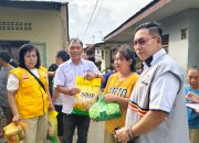 SMSI Kota Medan Salurkan Sembako untuk Warga Terdampak Banjir Helvetia Timur