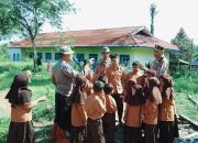 Polri Cek Fasilitas Pengungsian di Madrasah Sipirok
