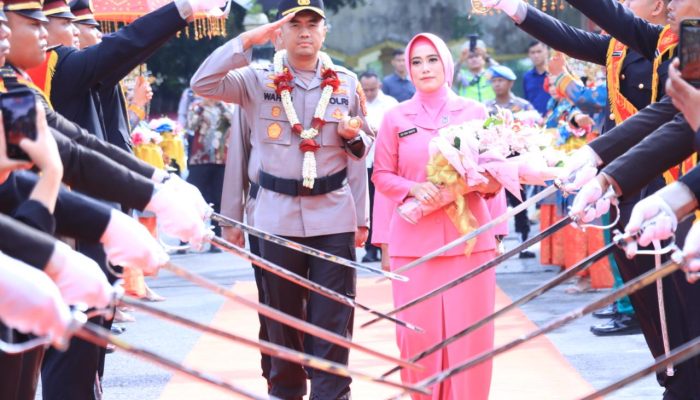 Polres Labuhanbatu Sambut Kapolres Baru dan Lepas Pejabat Lama