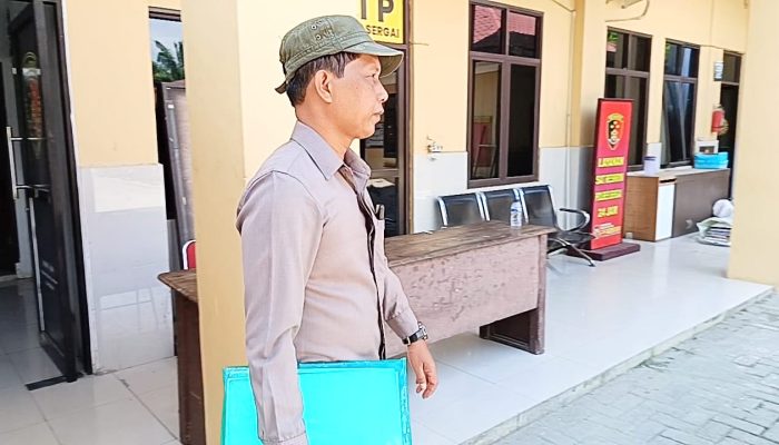 Dugaan Alih Fungsi Tambak Jadi Sawit, Polres Sergai Panggil Ketua Tim Kelompok 80