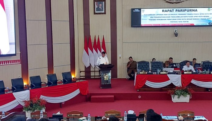 Fraksi Hanura-PKB Setujui Perubahan Tata Tertib DPRD Medan