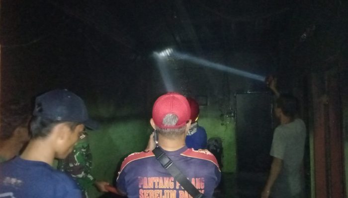 Satu Unit Rumah di Deli Serdang Terbakar Diduga Akibat Kompor Gas Meledak
