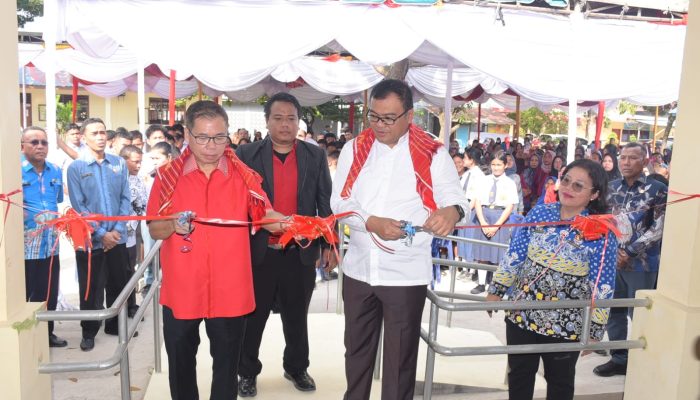 Bupati Deli Serdang Resmikan Revitalisasi SMP Bina Agung di Sunggal