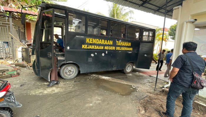 Naik Motor dari PN Lubuk Pakam, Tahanan Kasus Narkoba Kabur Usai Sidang