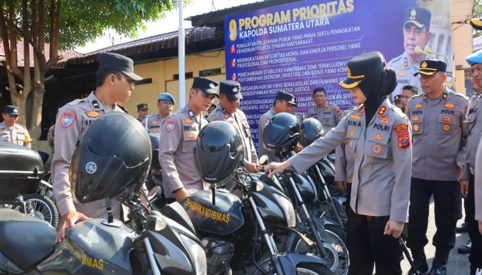 ‎Kapolres Tebing Tinggi Turun Langsung Cek Randis, Ini Penekanannya