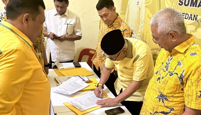 Pendaftaran Bakal Calon Rampung, SC Golkar Sumut Mulai Verifikasi Berkas