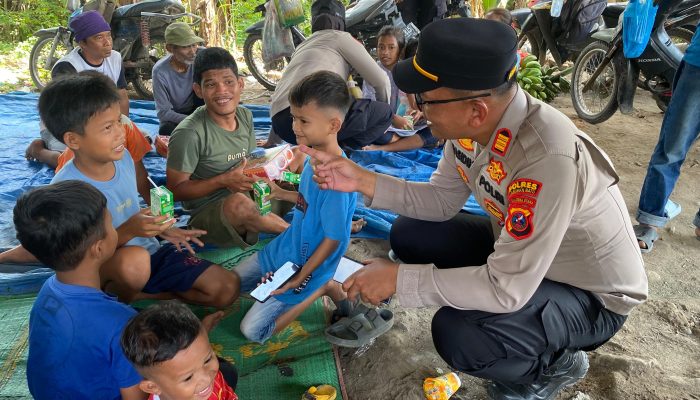 Polres Labuhanbatu Gelar Trauma Healing di Lokasi Eksekusi Lahan Padang Halaban
