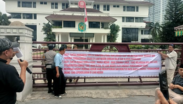 Terkait Kasus TPPO, AMPK-TPPO Pertanyaan Kinerja Dinas P3APMPPKB Kota Medan