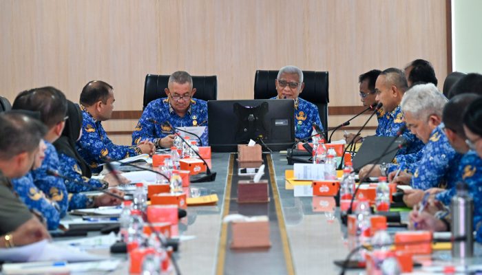 Wagub Sumut Tekankan Target PAD Berbasis Kajian, Retribusi 2026 Diproyeksikan Naik 8,53%
