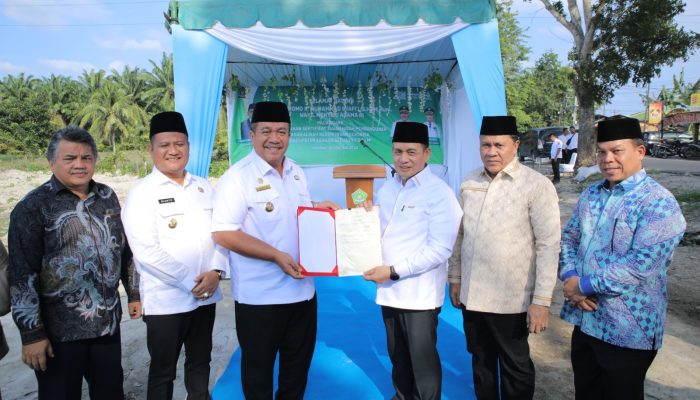 Pemkab Asahan Hibahkan 9,4 Ha Lahan Untuk MAN Insan Cendekia