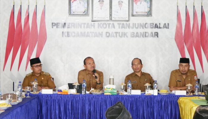 Pimpin Rakorpem Kecamatan Datuk Bandar, Wali Kota Tanjungbalai Minta Camat dan Lurah Siap Dukung Visi Tanjungbalai EMAS
