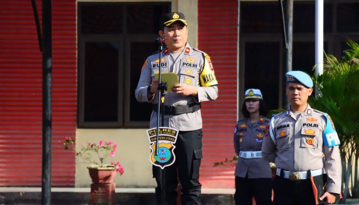 ‎Operasi Keselamatan Toba 2026 Digelar Polres Tebing Tinggi, Ini Sasarannya  ‎