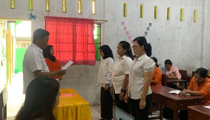 Sekretaris Yayasan Sekolah Genpita Ceria Nusantara Lantik Kepala TK, Waka SD, dan Kepala SMP