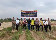 Polres Sergai Pasang Spanduk Larangan Galian C Ilegal di Sungai Ular