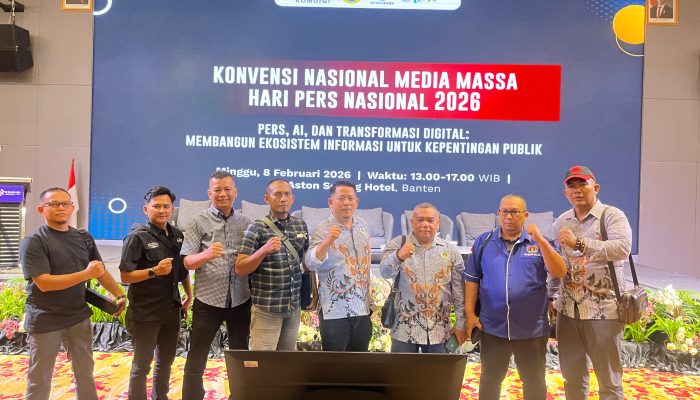 PWI Sergai Mendarat di Serang, Ikut Konvensi Media Sambil Membahas AI yang Tak Bisa Gantikan Wartawan