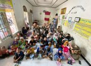 Rayakan Milad ke-79, HMI MPO Medan Pilih Mengajar dan Berbagi di Panti Asuhan