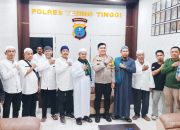 Siap Amankan Syiar Islam, Wakapolres Tebing Tinggi Terima Kunjungan Panitia Pawai Obor di Mapolres