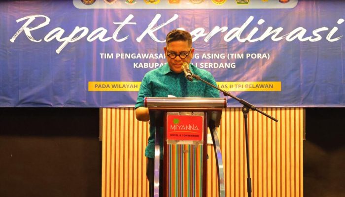 Imigrasi Sumut Perkuat Pengawasan Orang Asing di Deliserdang