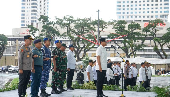 Rico Waas Pimpin Apel Gabungan, Tegaskan Keamanan dan Pelayanan Publik Medan Tak Boleh Kendur Selama Ramadan 1447 H