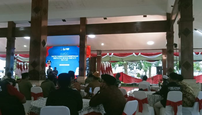 Refleksi Setahun Kepemimpinan, Bupati Blitar Paparkan Capaian dan Tantangan